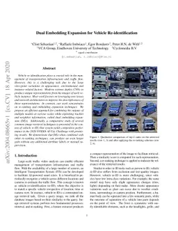 Dual Embedding Expansion for Vehicle Re-identification