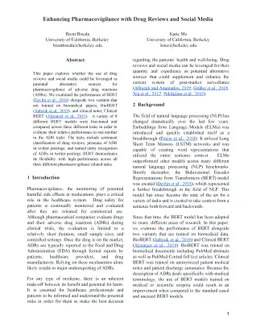 Enhancing Pharmacovigilance with Drug Reviews and Social Media