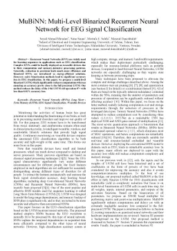MuBiNN: Multi-Level Binarized Recurrent Neural Network for EEG signal
  Classification