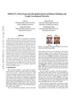 MER-GCN: Micro Expression Recognition Based on Relation Modeling with
  Graph Convolutional Network