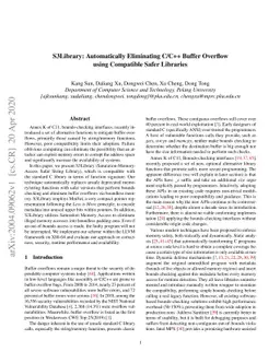 S3Library: Automatically Eliminating C/C++ Buffer Overflow using
  Compatible Safer Libraries