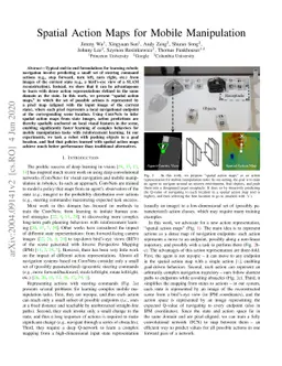 Spatial Action Maps for Mobile Manipulation