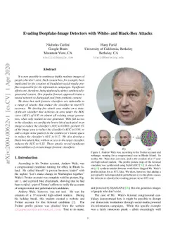 Evading Deepfake-Image Detectors with White- and Black-Box Attacks