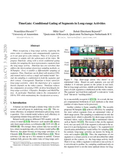 TimeGate: Conditional Gating of Segments in Long-range Activities