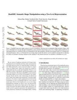 DualSDF: Semantic Shape Manipulation using a Two-Level Representation