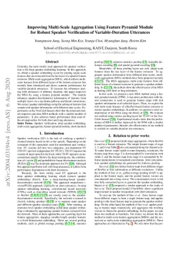 Improving Multi-Scale Aggregation Using Feature Pyramid Module for
  Robust Speaker Verification of Variable-Duration Utterances