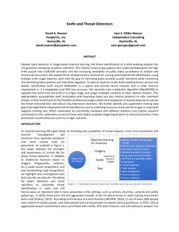 Knife and Threat Detectors