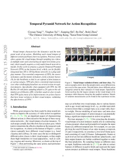 Temporal Pyramid Network for Action Recognition