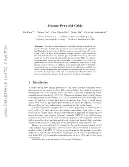 Feature Pyramid Grids