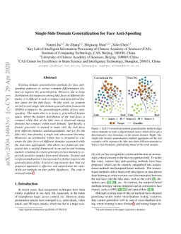 Single-Side Domain Generalization for Face Anti-Spoofing