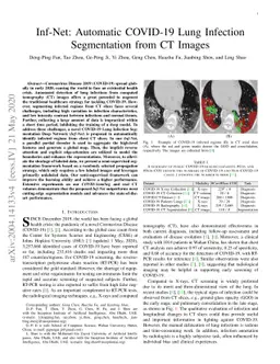 Inf-Net: Automatic COVID-19 Lung Infection Segmentation from CT Images