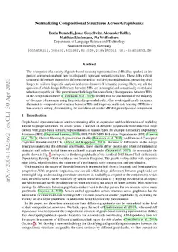 Normalizing Compositional Structures Across Graphbanks