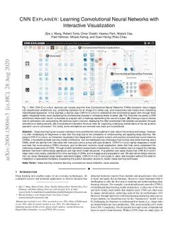 CNN Explainer: Learning Convolutional Neural Networks with Interactive
  Visualization