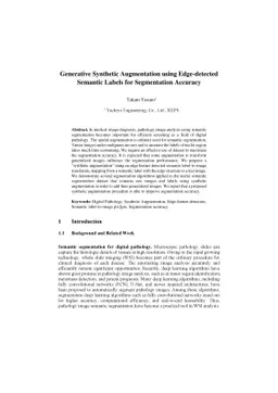 Generative Synthetic Augmentation using Label-to-Image Translation for
  Nuclei Image Segmentation