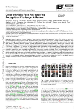 Cross-ethnicity Face Anti-spoofing Recognition Challenge: A Review