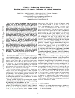 SEVurity: No Security Without Integrity -- Breaking Integrity-Free
  Memory Encryption with Minimal Assumptions