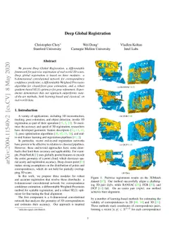 Deep Global Registration