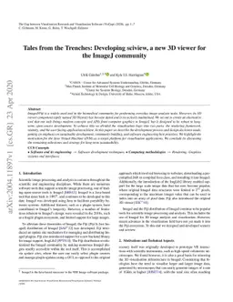 Tales from the Trenches: Developing sciview, a new 3D viewer for the
  ImageJ community