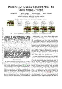 Detective: An Attentive Recurrent Model for Sparse Object Detection