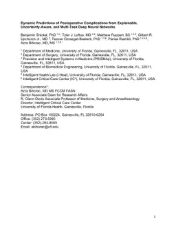 Dynamic Predictions of Postoperative Complications from Explainable,
  Uncertainty-Aware, and Multi-Task Deep Neural Networks