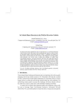 In-Vehicle Object Detection in the Wild for Driverless Vehicles