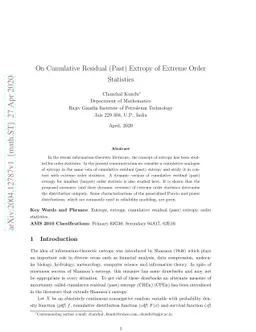 On Cumulative Residual (Past) Extropy of Extreme Order Statistics