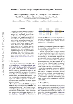 DeeBERT: Dynamic Early Exiting for Accelerating BERT Inference