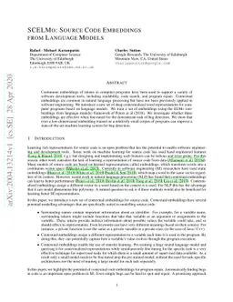 SCELMo: Source Code Embeddings from Language Models