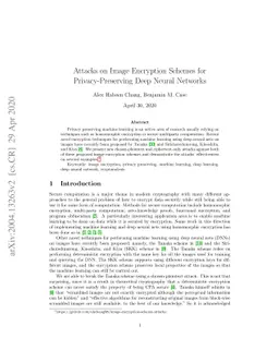 Attacks on Image Encryption Schemes for Privacy-Preserving Deep Neural
  Networks