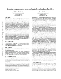 Genetic programming approaches to learning fair classifiers