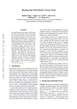 Showing Your Work Doesn't Always Work