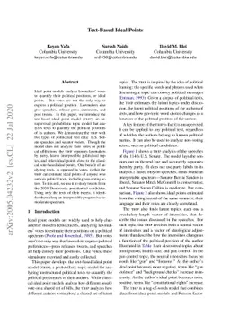 Text-Based Ideal Points
