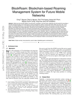 BlockRoam: Blockchain-based Roaming Management System for Future Mobile
  Networks