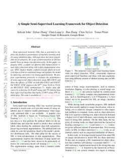 A Simple Semi-Supervised Learning Framework for Object Detection
