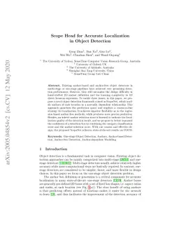 Scope Head for Accurate Localization in Object Detection
