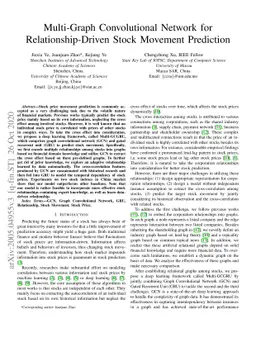 Multi-Graph Convolutional Network for Relationship-Driven Stock Movement
  Prediction