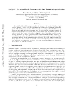 FedSplit: An algorithmic framework for fast federated optimization