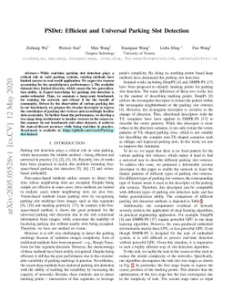 PSDet: Efficient and Universal Parking Slot Detection