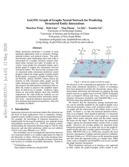GoGNN: Graph of Graphs Neural Network for Predicting Structured Entity
  Interactions