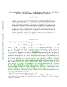 Nonparametric regression for locally stationary random fields under
  stochastic sampling design