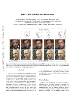FaR-GAN for One-Shot Face Reenactment