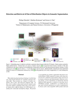 Detection and Retrieval of Out-of-Distribution Objects in Semantic
  Segmentation