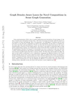 Graph Density-Aware Losses for Novel Compositions in Scene Graph
  Generation