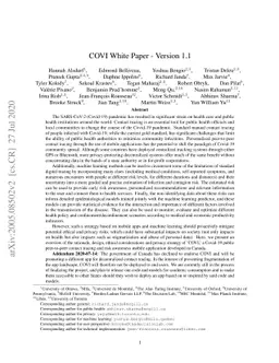 COVI White Paper