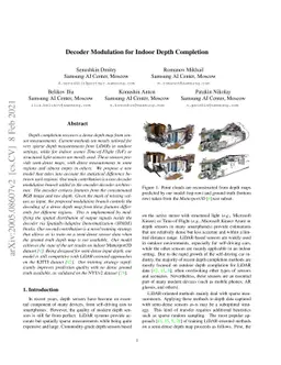 Decoder Modulation for Indoor Depth Completion
