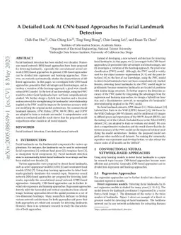 A Detailed Look At CNN-based Approaches In Facial Landmark Detection