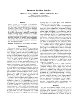 Reconstructing Maps from Text