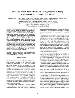 Accurate Measles Rash Detection via Vision Transformer Fine-Tuning