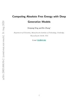 Computing Absolute Free Energy with Deep Generative Models