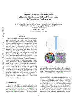 Jacks of All Trades, Masters Of None: Addressing Distributional Shift
  and Obtrusiveness via Transparent Patch Attacks